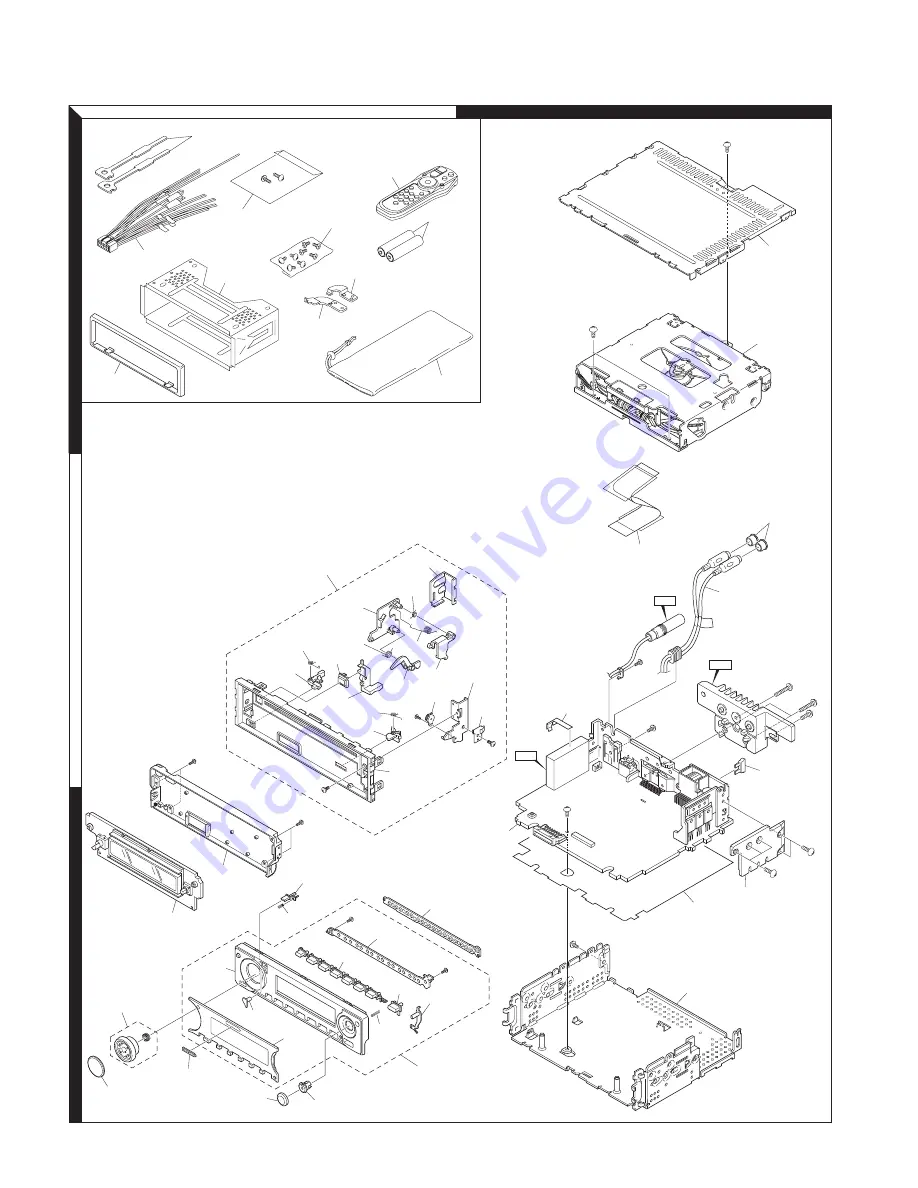 Kenwood KDC-MP4032 Service Manual Download Page 28