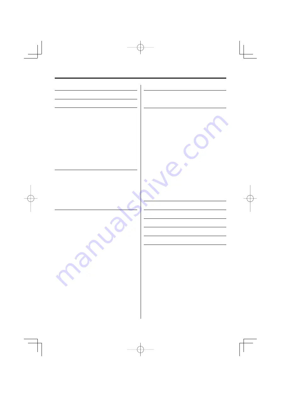 Kenwood KDC-MP435U Instruction Manual Download Page 2