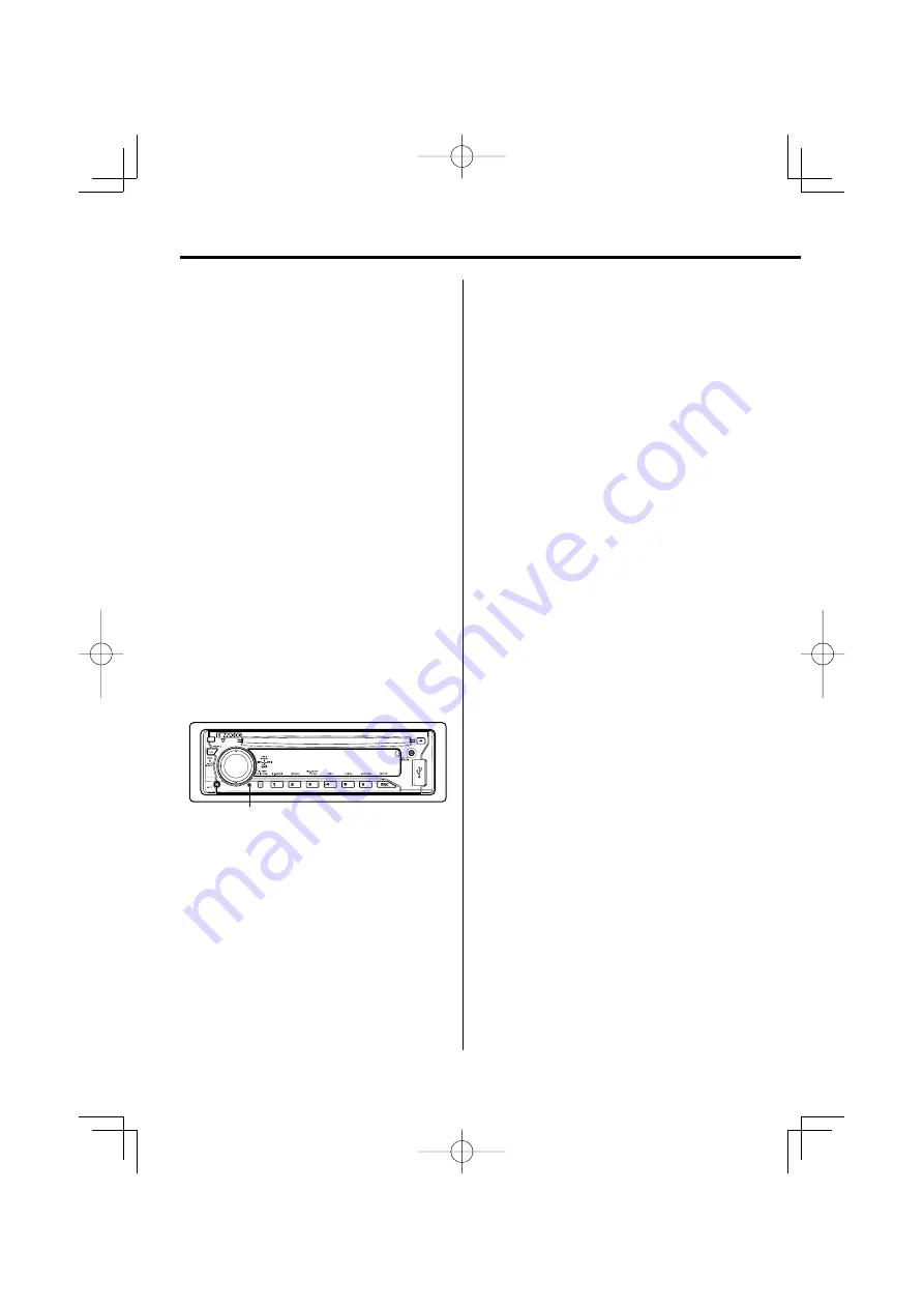 Kenwood KDC-MP435U Instruction Manual Download Page 4