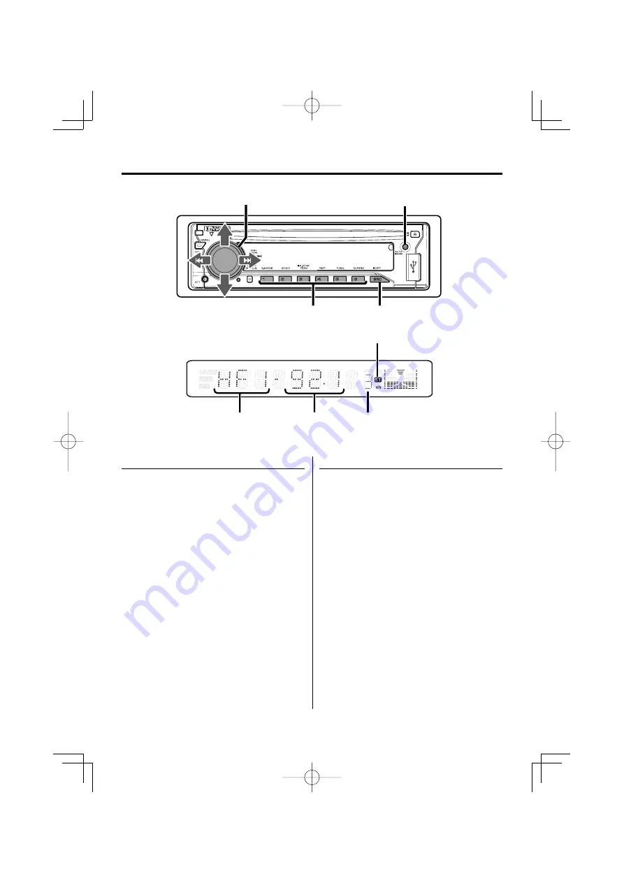 Kenwood KDC-MP435U Instruction Manual Download Page 20