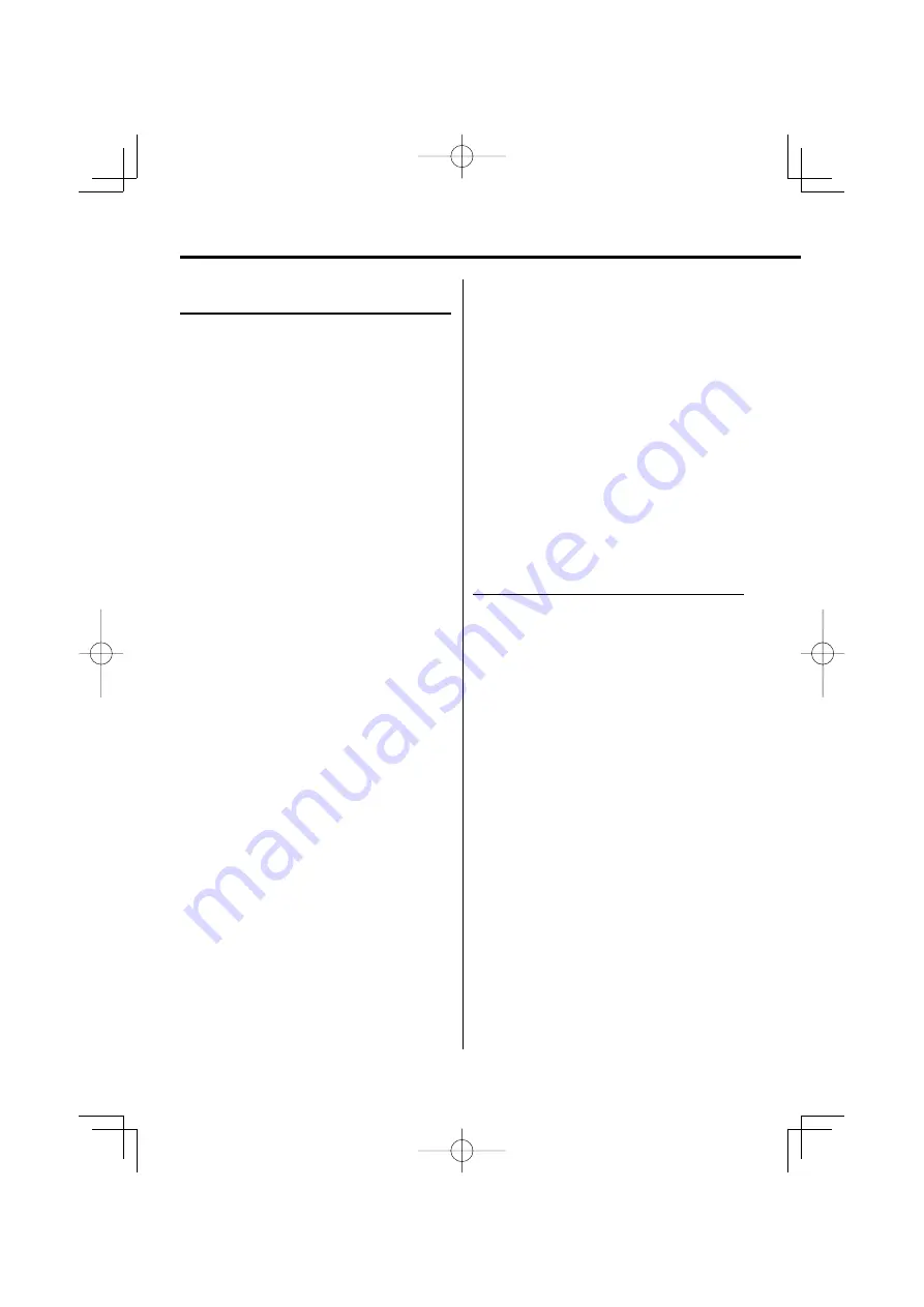 Kenwood KDC-MP435U Instruction Manual Download Page 22