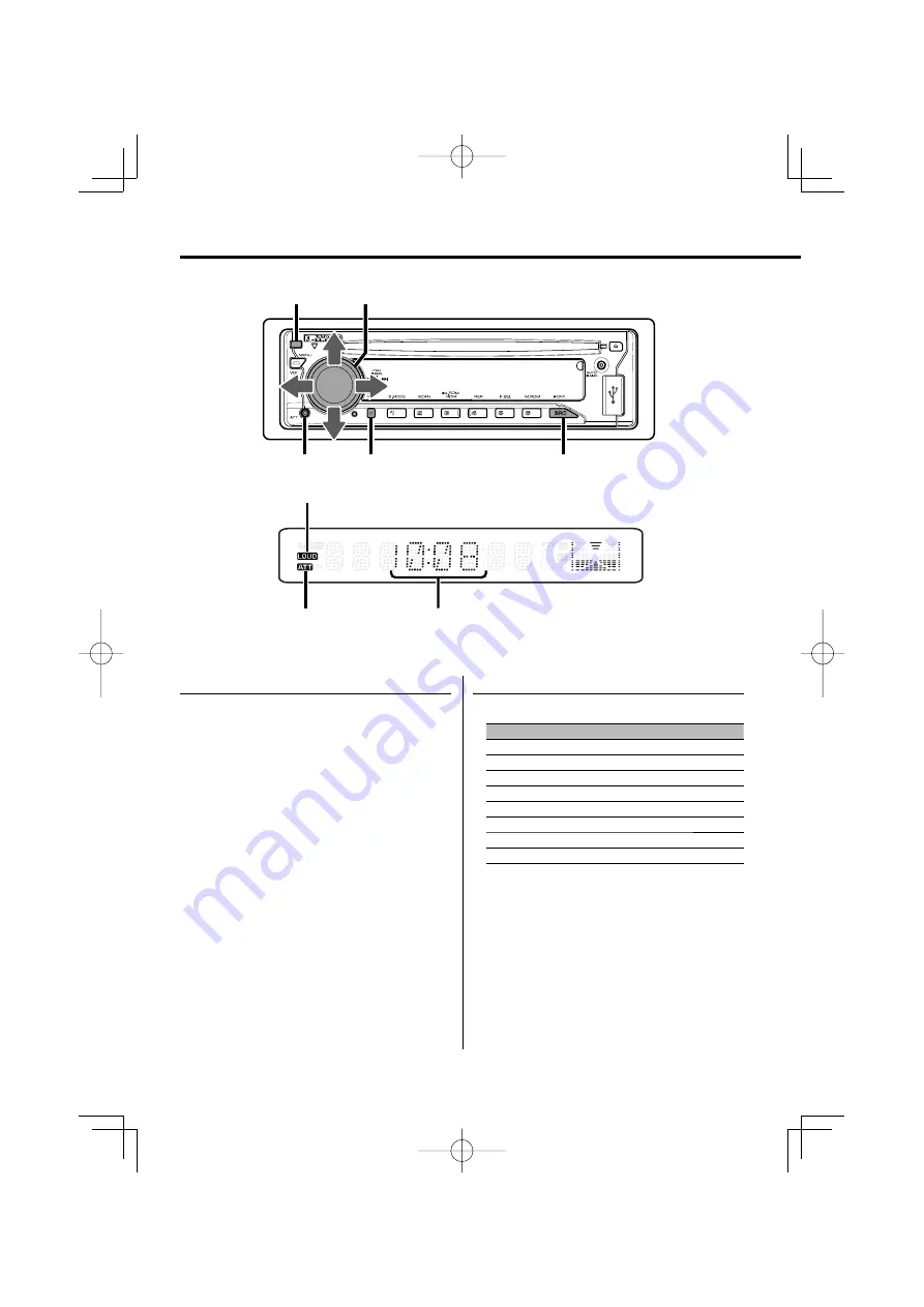 Kenwood KDC-MP436U Скачать руководство пользователя страница 6