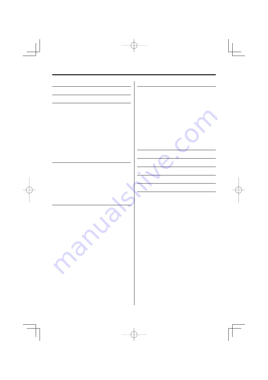 Kenwood KDC-MP6036 Instruction Manual Download Page 2