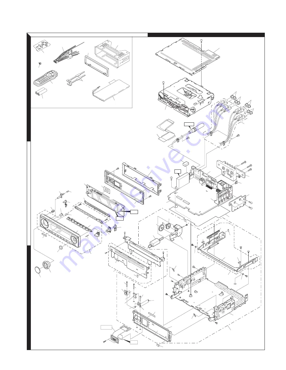 Kenwood KDC-MP732 Service Manual Download Page 43