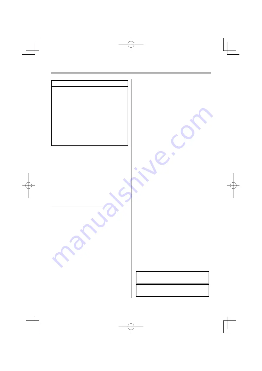 Kenwood KDC-MP735U Instruction Manual Download Page 3