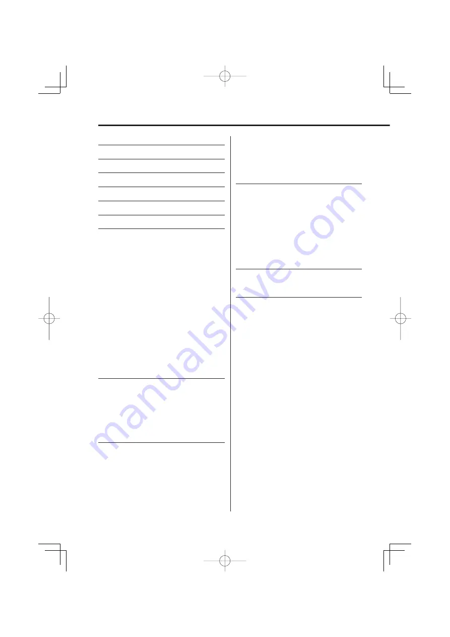 Kenwood KDC-MP825 Instruction Manual Download Page 2