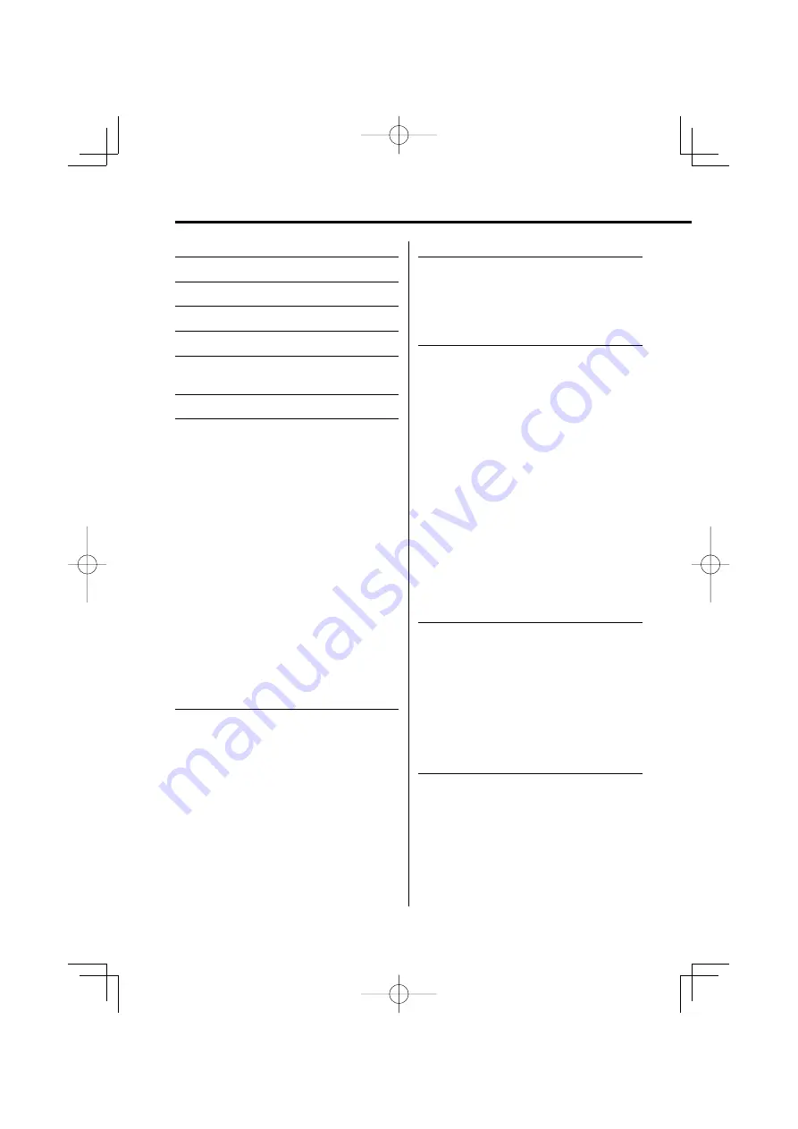 Kenwood KDC-MP832U Instruction Manual Download Page 2