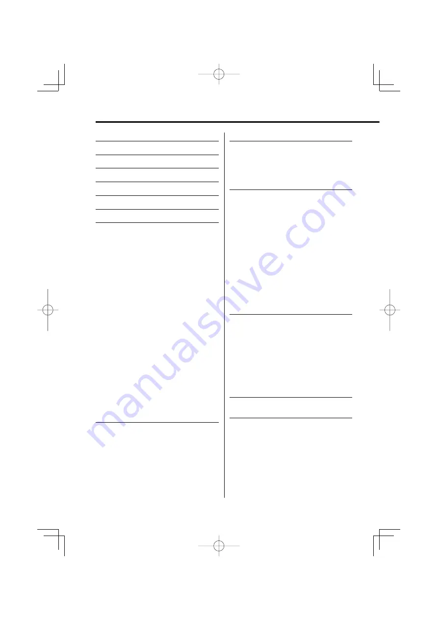 Kenwood KDC-MP928 Instruction Manual Download Page 2