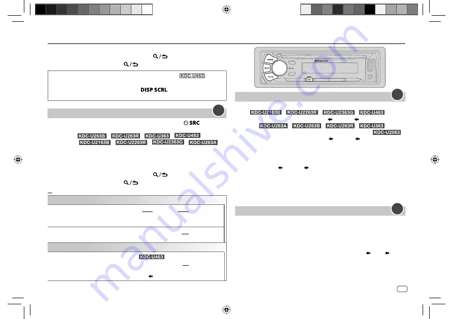 Kenwood KDC-U2063 Скачать руководство пользователя страница 35