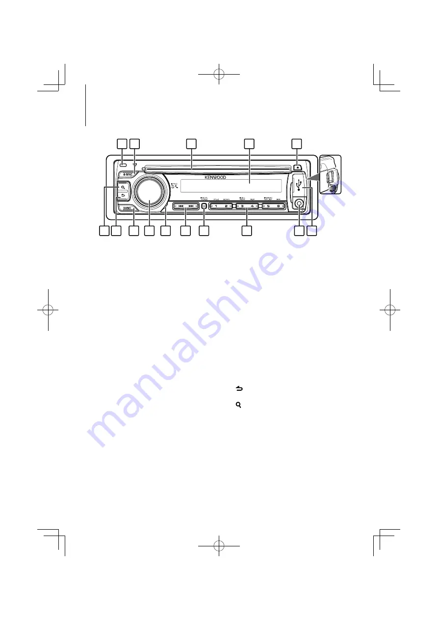 Kenwood KDC-U546BT Скачать руководство пользователя страница 4