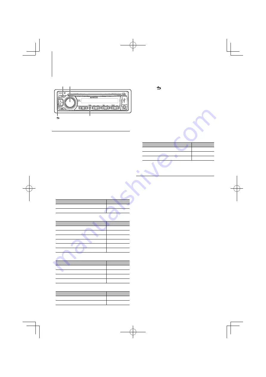 Kenwood KDC-U546BT Скачать руководство пользователя страница 16