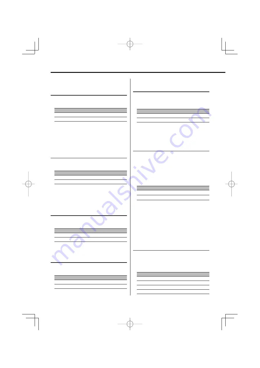 Kenwood KDC-W237 Instruction Manual Download Page 22