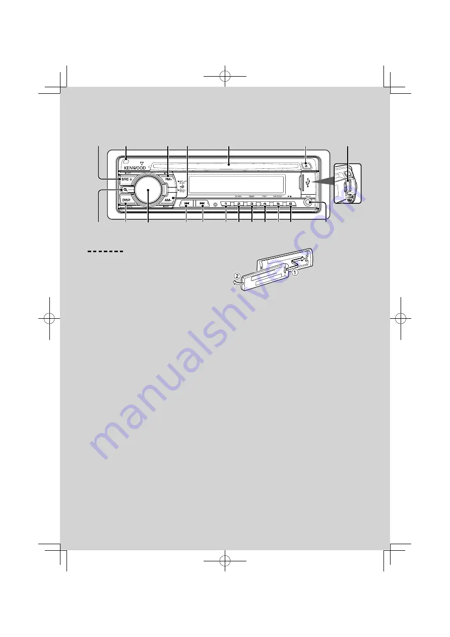 Kenwood KDC-W4044U Instruction Manual Download Page 30