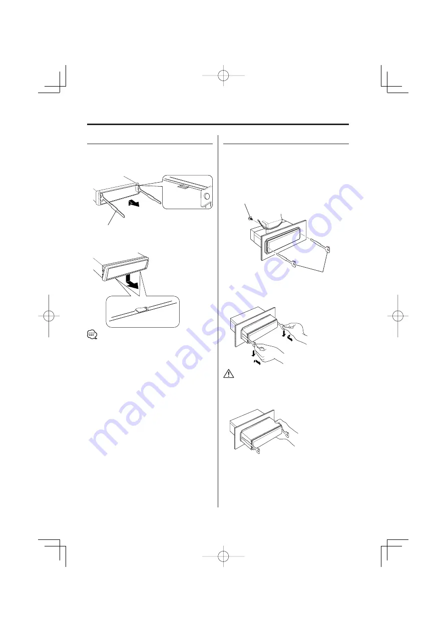 Kenwood KDC-W427 Instruction Manual Download Page 25