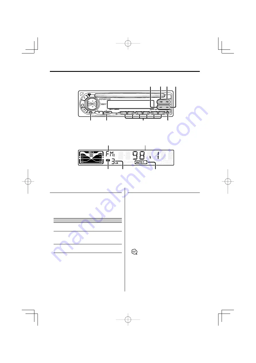 Kenwood KDC-W427 Instruction Manual Download Page 41