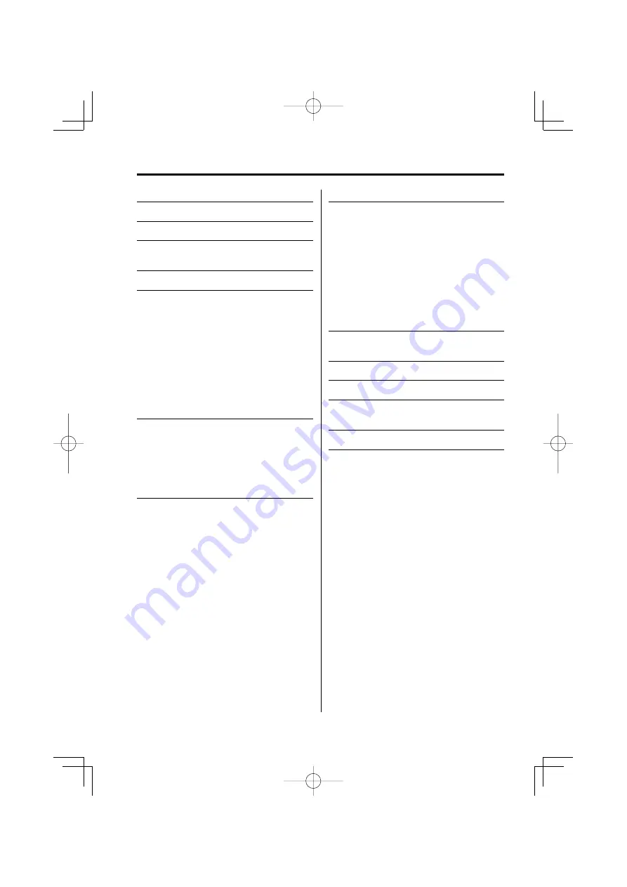 Kenwood KDC-W427 Instruction Manual Download Page 58