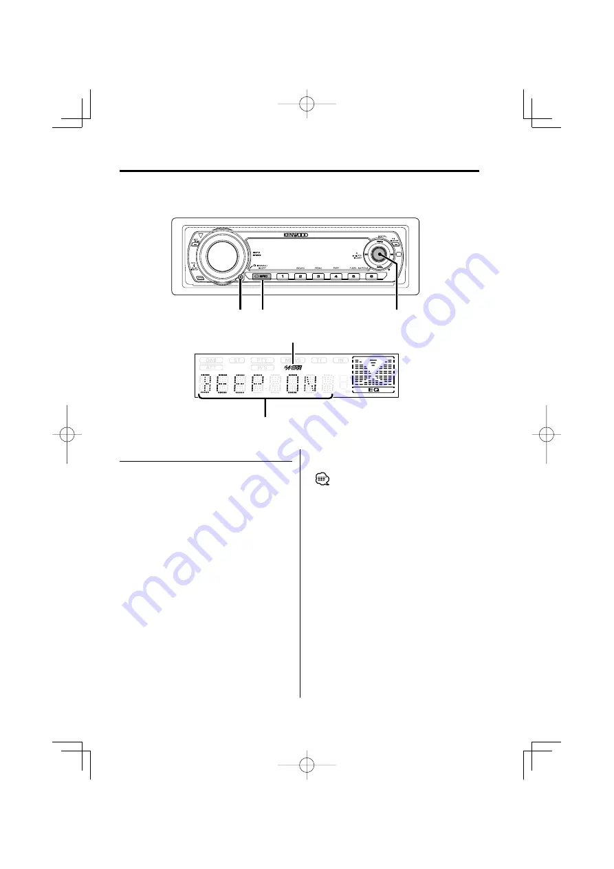 Kenwood KDC-W5031 Instruction Manual Download Page 21