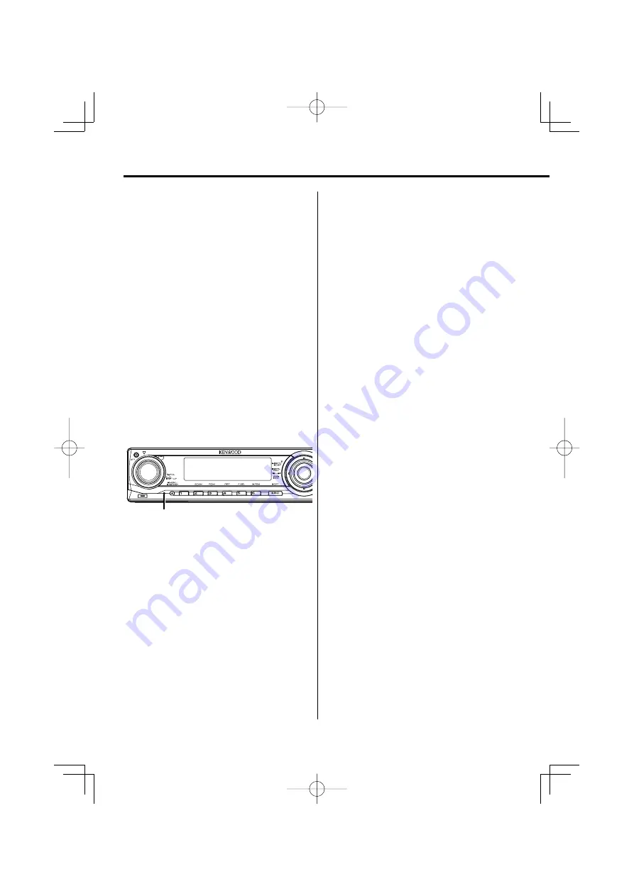 Kenwood KDC-W5037 Instruction Manual Download Page 4