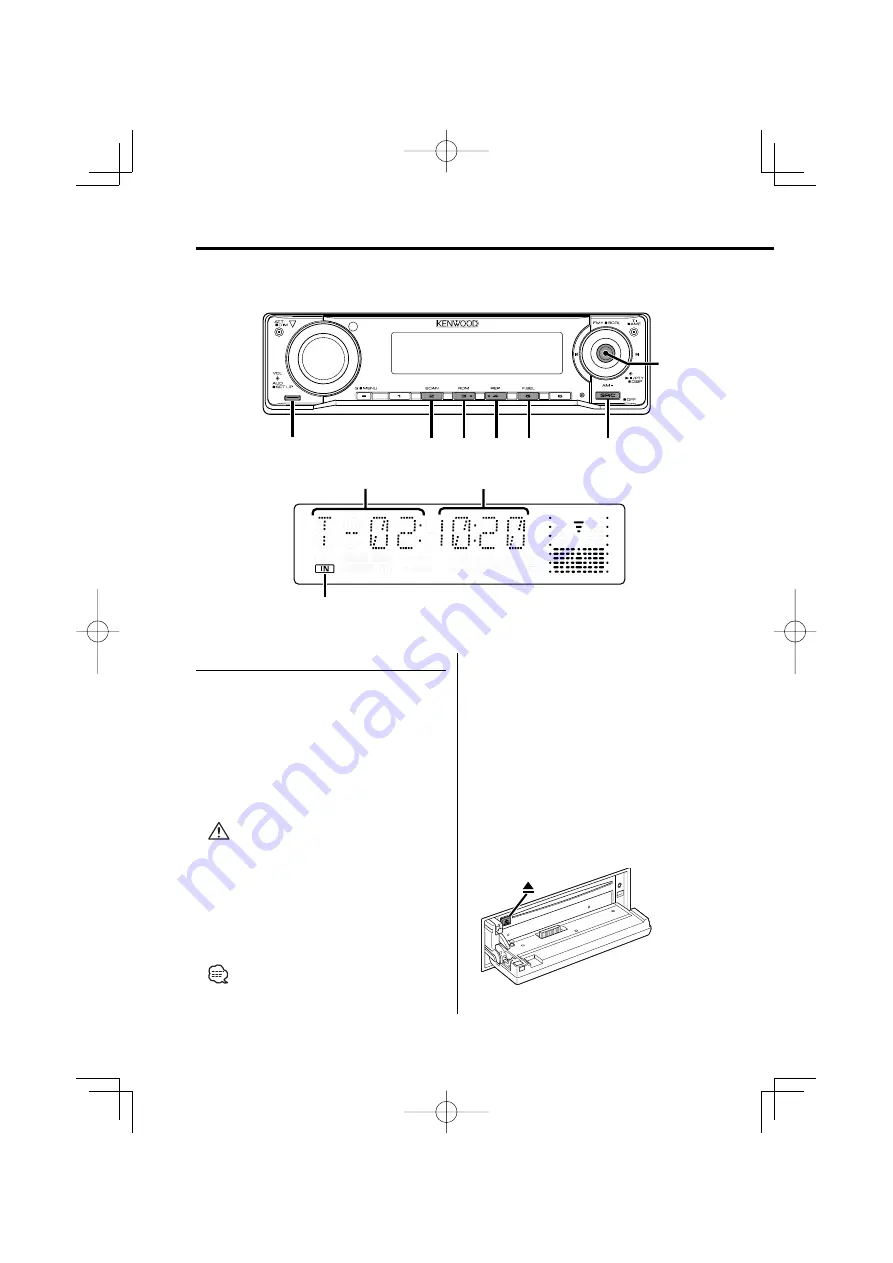 Kenwood KDC-W534 (French) Manuel D'Instructions Download Page 18