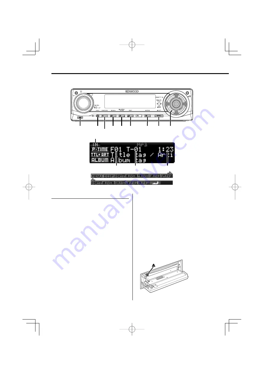 Kenwood KDC-W7037 Скачать руководство пользователя страница 20