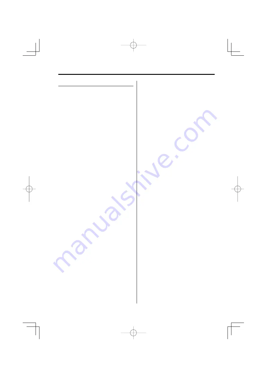 Kenwood KDC-W808 Instruction Manual Download Page 30