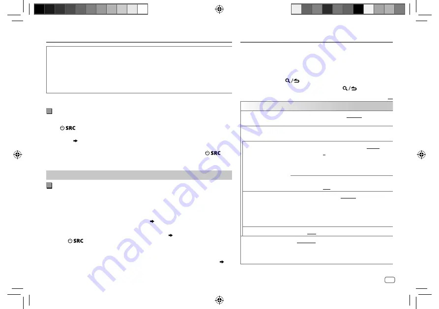 Kenwood KDC-X5200BT Скачать руководство пользователя страница 21