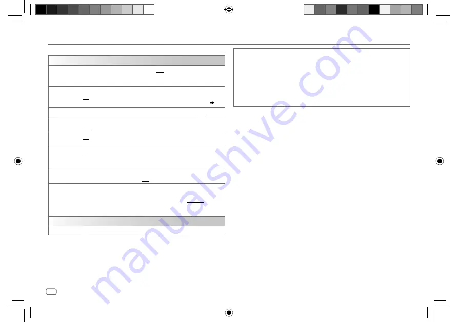 Kenwood KDC-X5200BT Instruction Manual Download Page 70