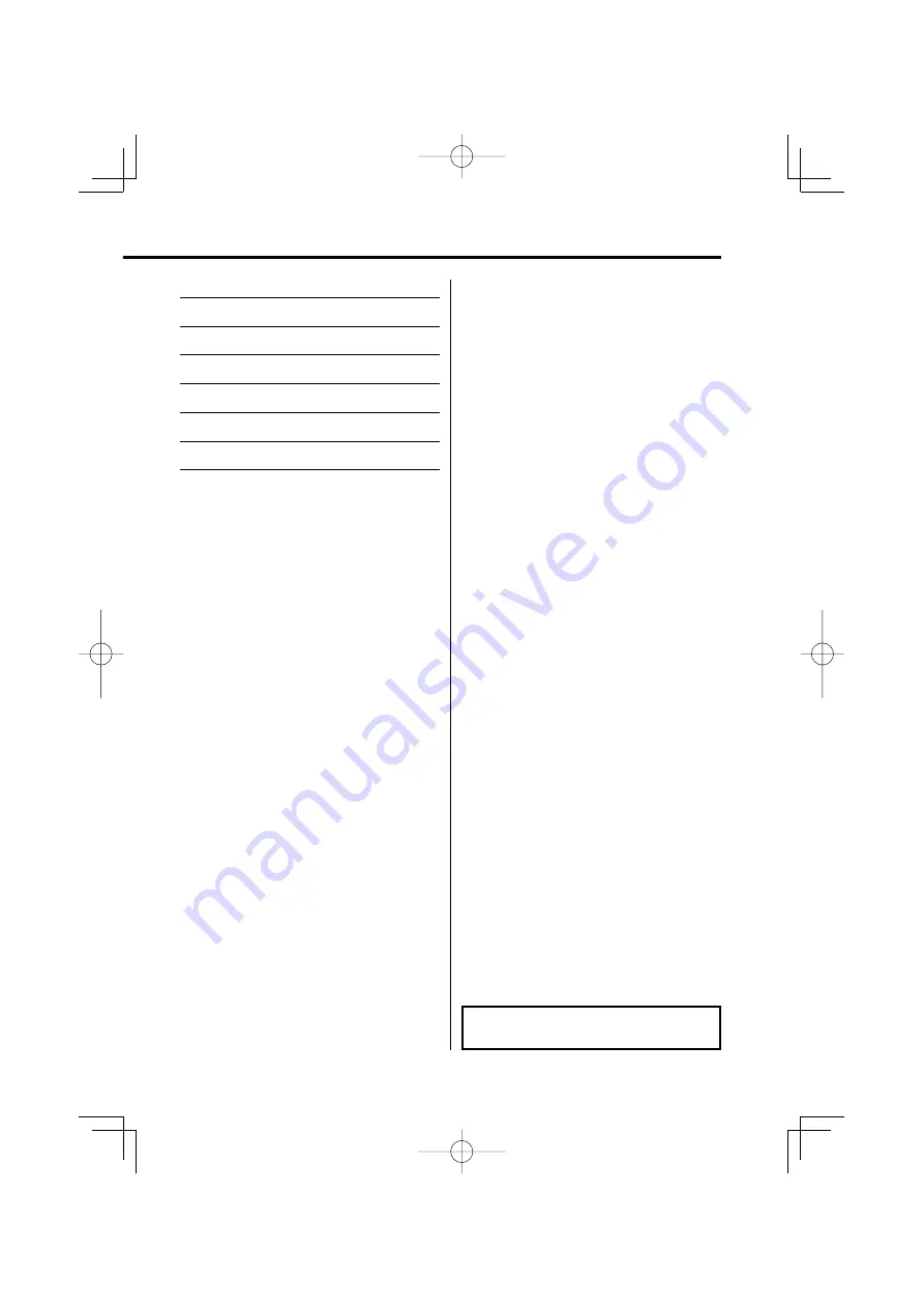 Kenwood KDC-X689 Instruction Manual Download Page 3