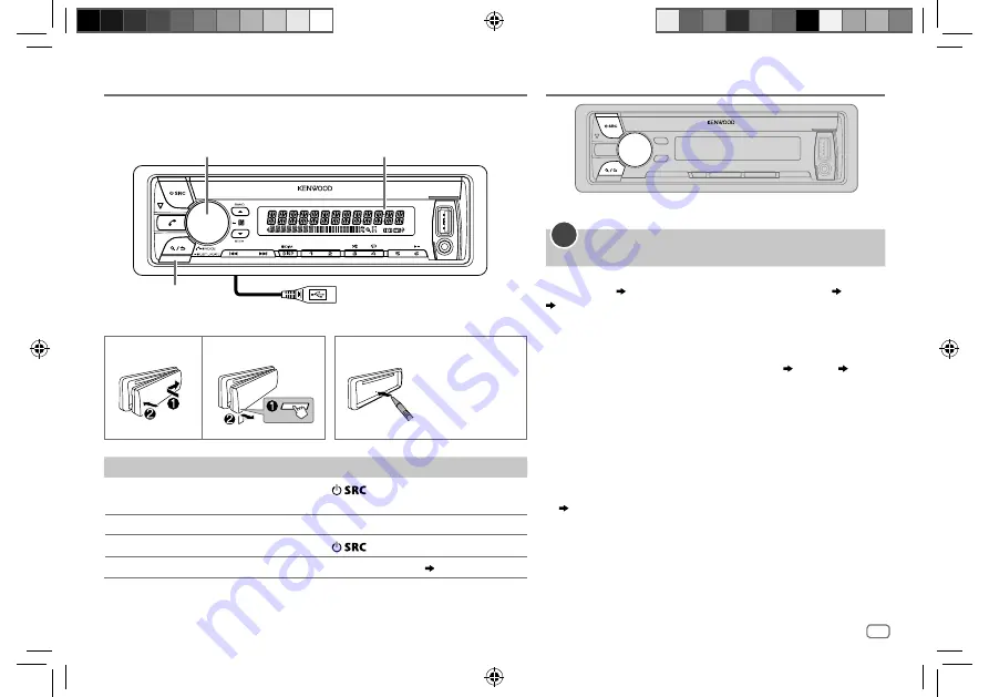 Kenwood KDC-X7000DAB Instruction Manual Download Page 5