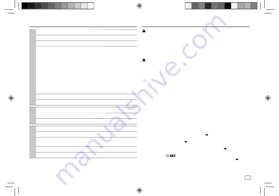 Kenwood KDC-X7000DAB Instruction Manual Download Page 61