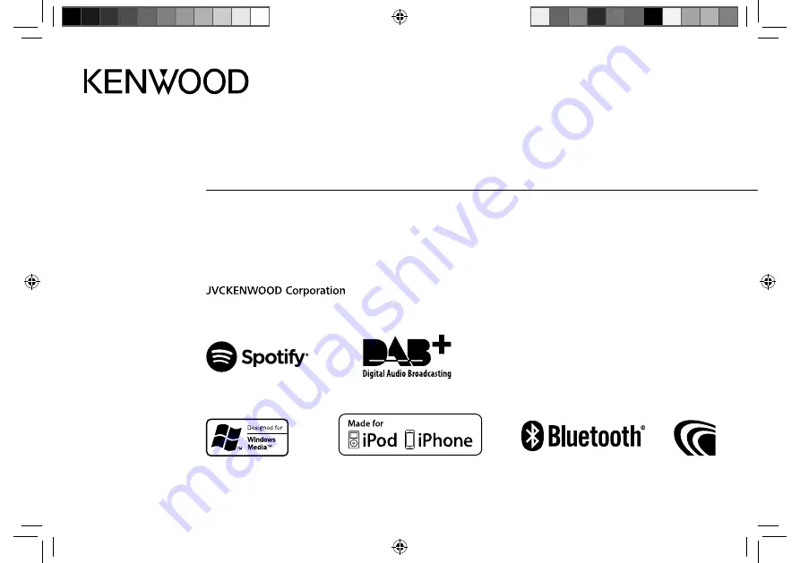 Kenwood KDC-X7200DAB Instruction Manual Download Page 1