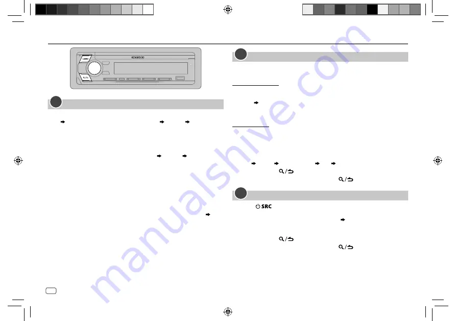 Kenwood KDC-X7200DAB Скачать руководство пользователя страница 8