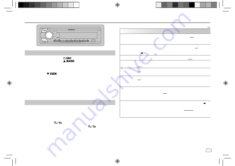 Kenwood KDC-X7200DAB Скачать руководство пользователя страница 51