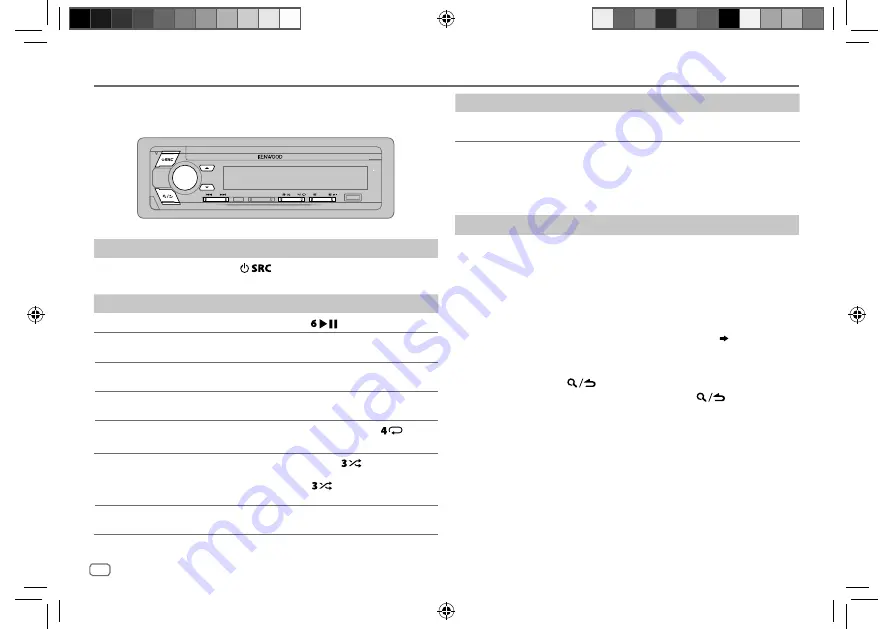 Kenwood KDC-X7200DAB Instruction Manual Download Page 62