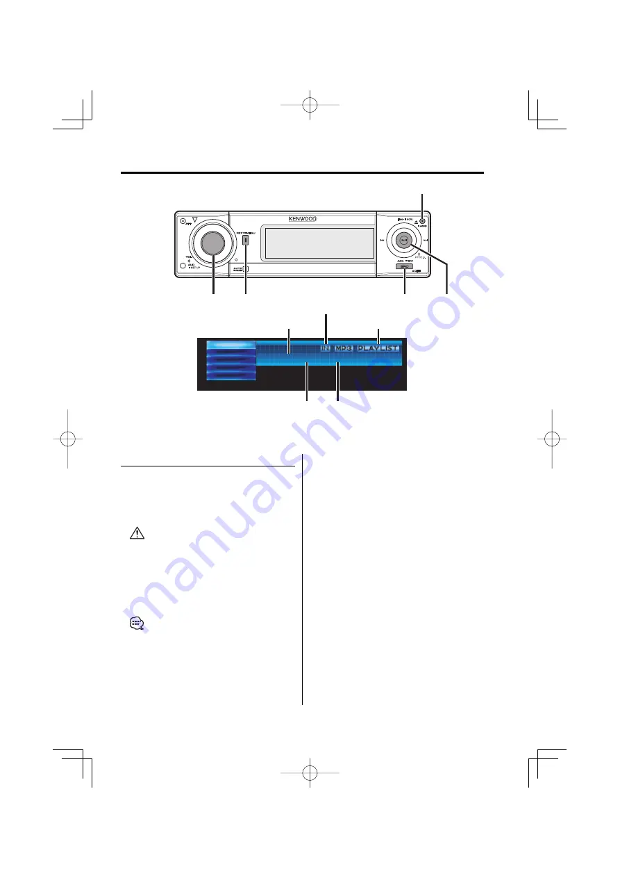 Kenwood KDC-X990 Instruction Manual Download Page 33