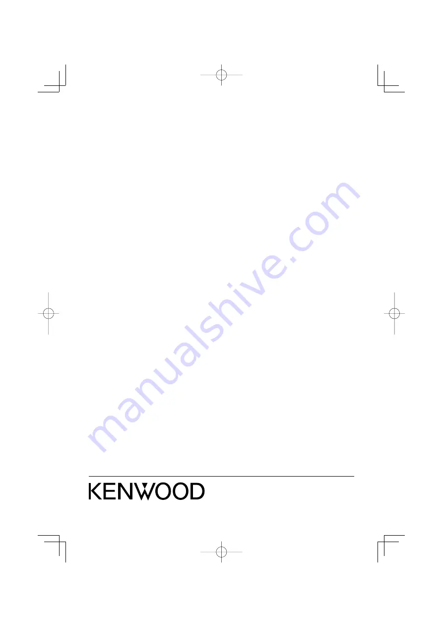 Kenwood KDC-X990 Instruction Manual Download Page 68