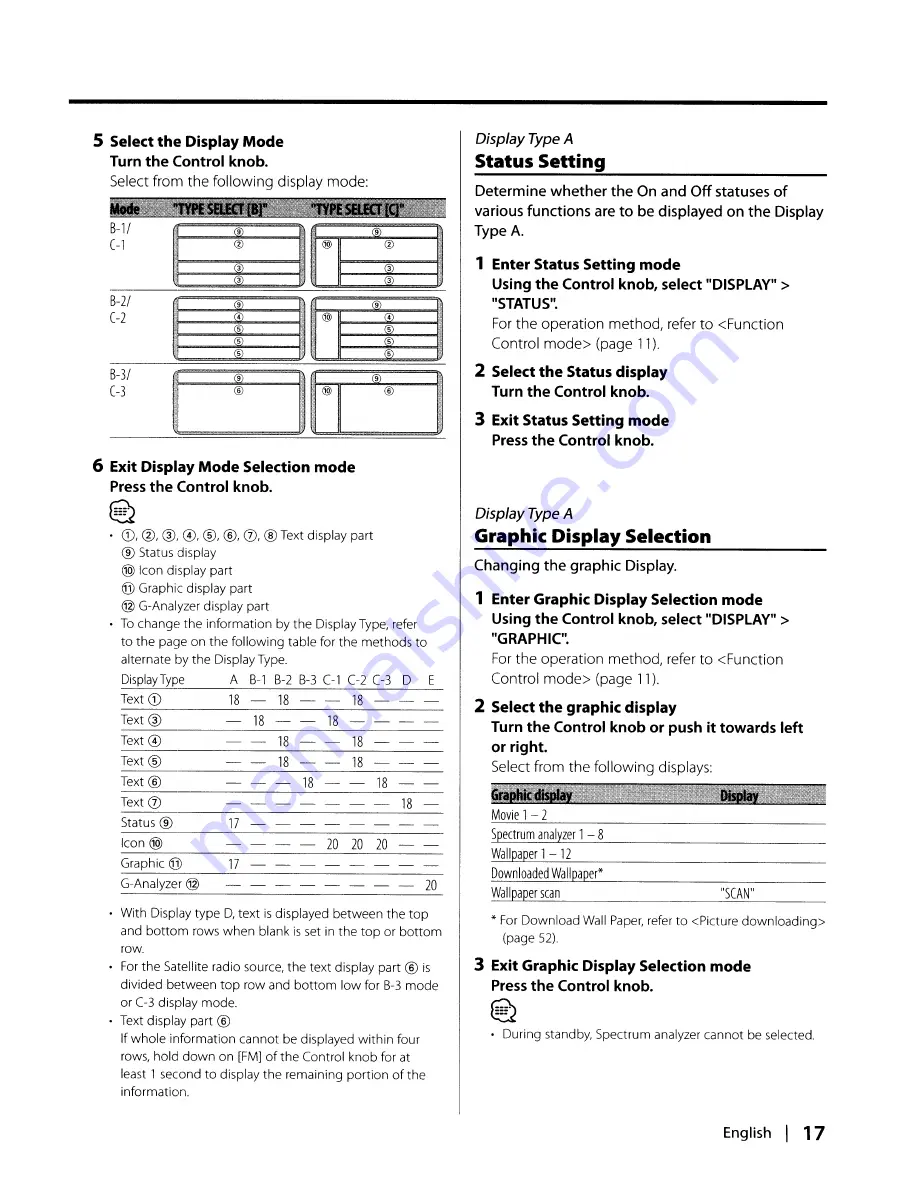 Kenwood KDC-X991 - Excelon CD Receiver Instruction Manual Download Page 17