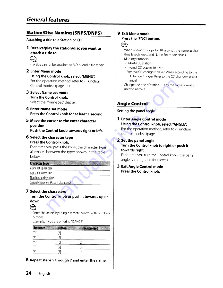 Kenwood KDC-X991 - Excelon CD Receiver Instruction Manual Download Page 24