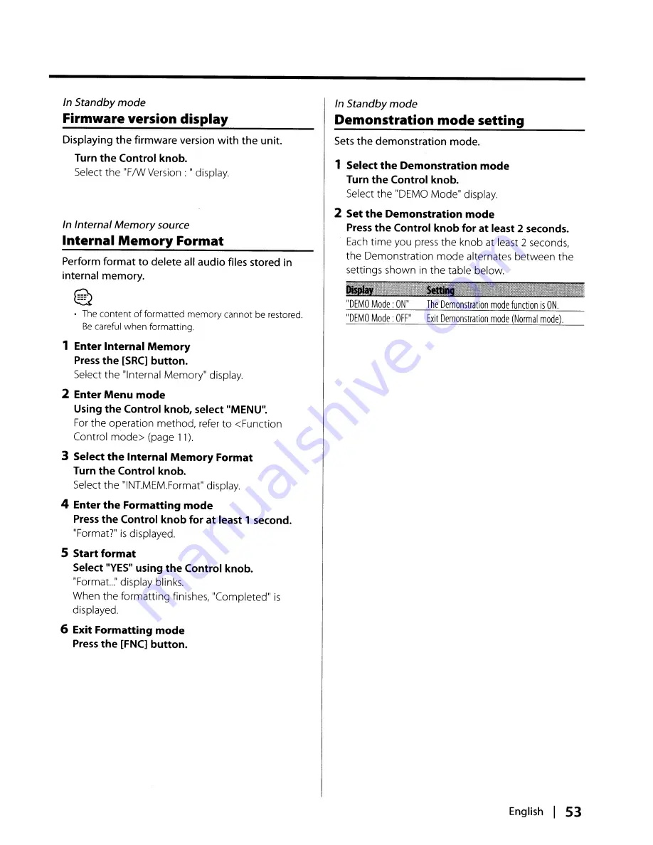 Kenwood KDC-X991 - Excelon CD Receiver Instruction Manual Download Page 53