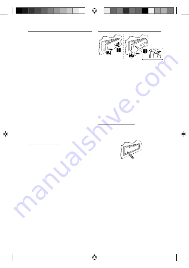 Kenwood KDV-MP3346 Instruction Manual Download Page 2