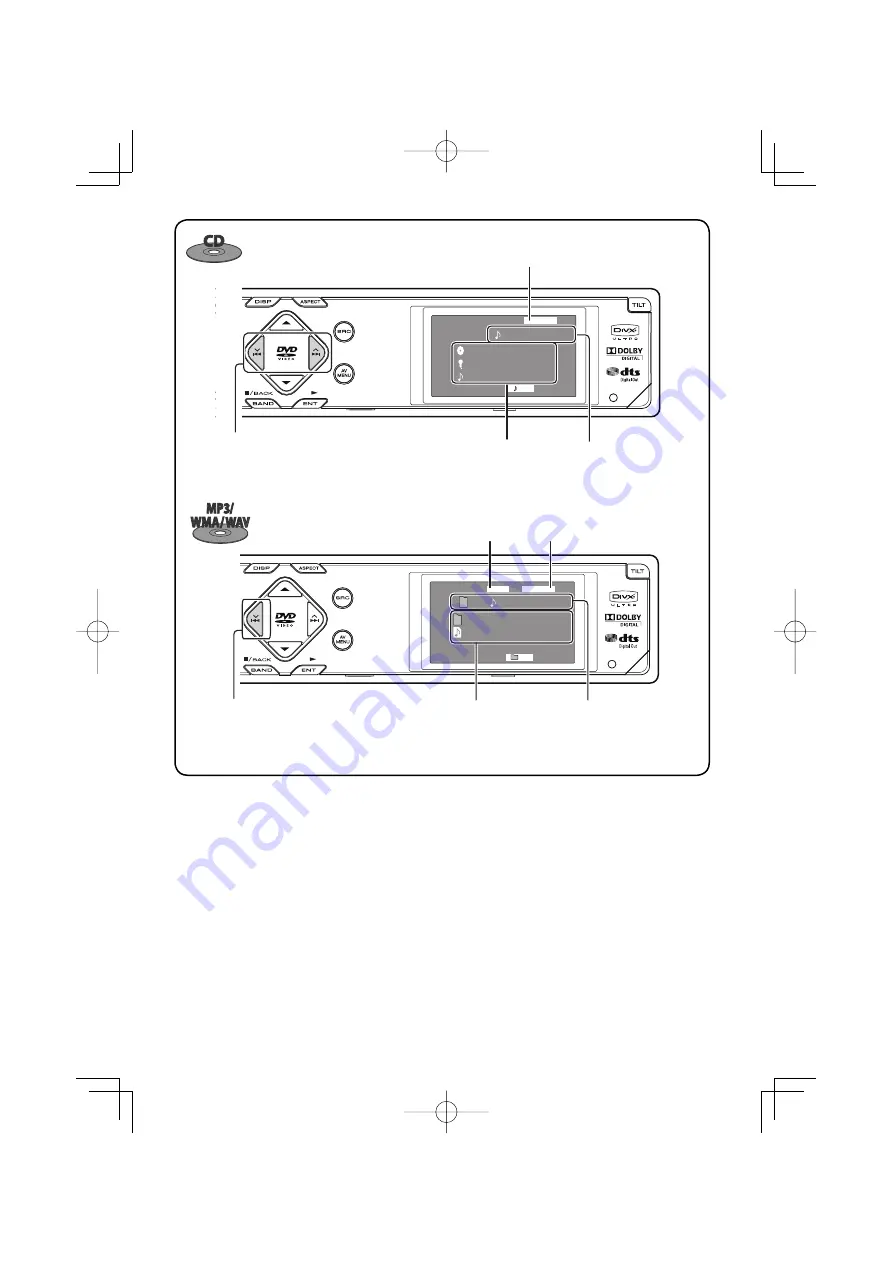 Kenwood KDV-MP7032 Instruction Manual Download Page 17