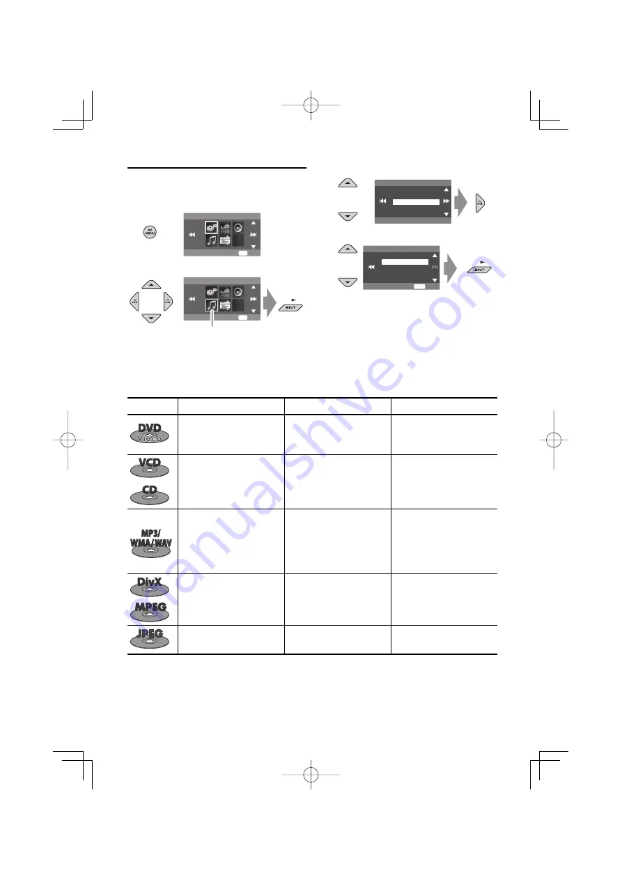 Kenwood KDV-MP7032 Instruction Manual Download Page 18