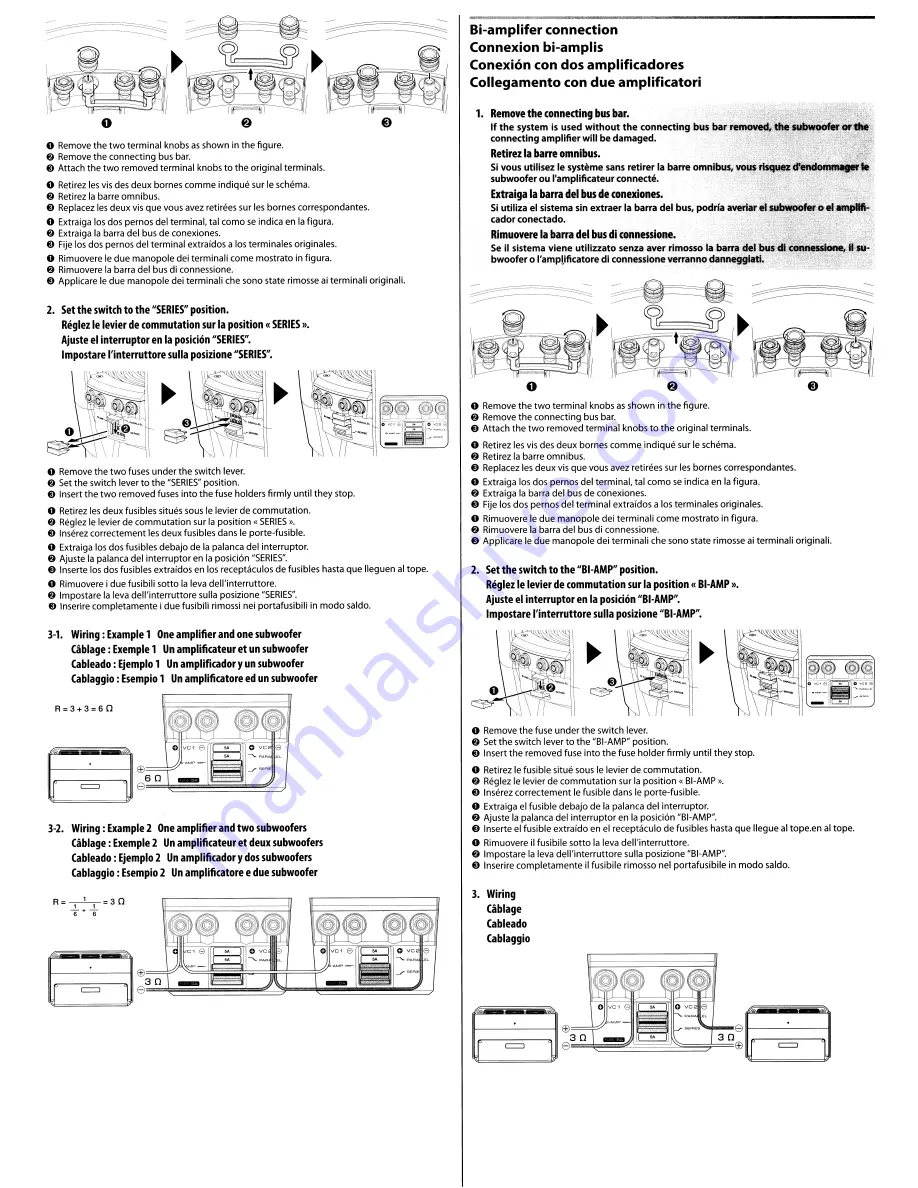 Kenwood KFC-XW12R Instruction Manual Download Page 7