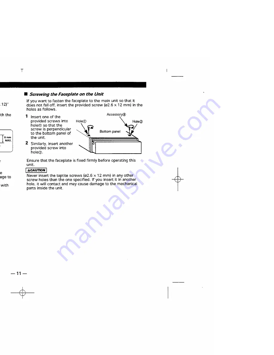 Kenwood KGC-9044 Instruction Manual Download Page 11