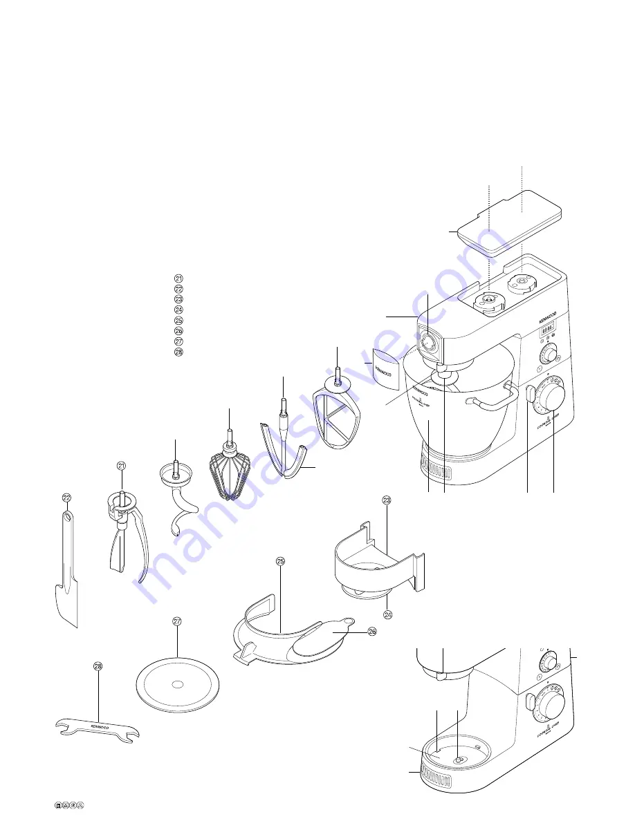 Kenwood KM070 series User Manual Download Page 59