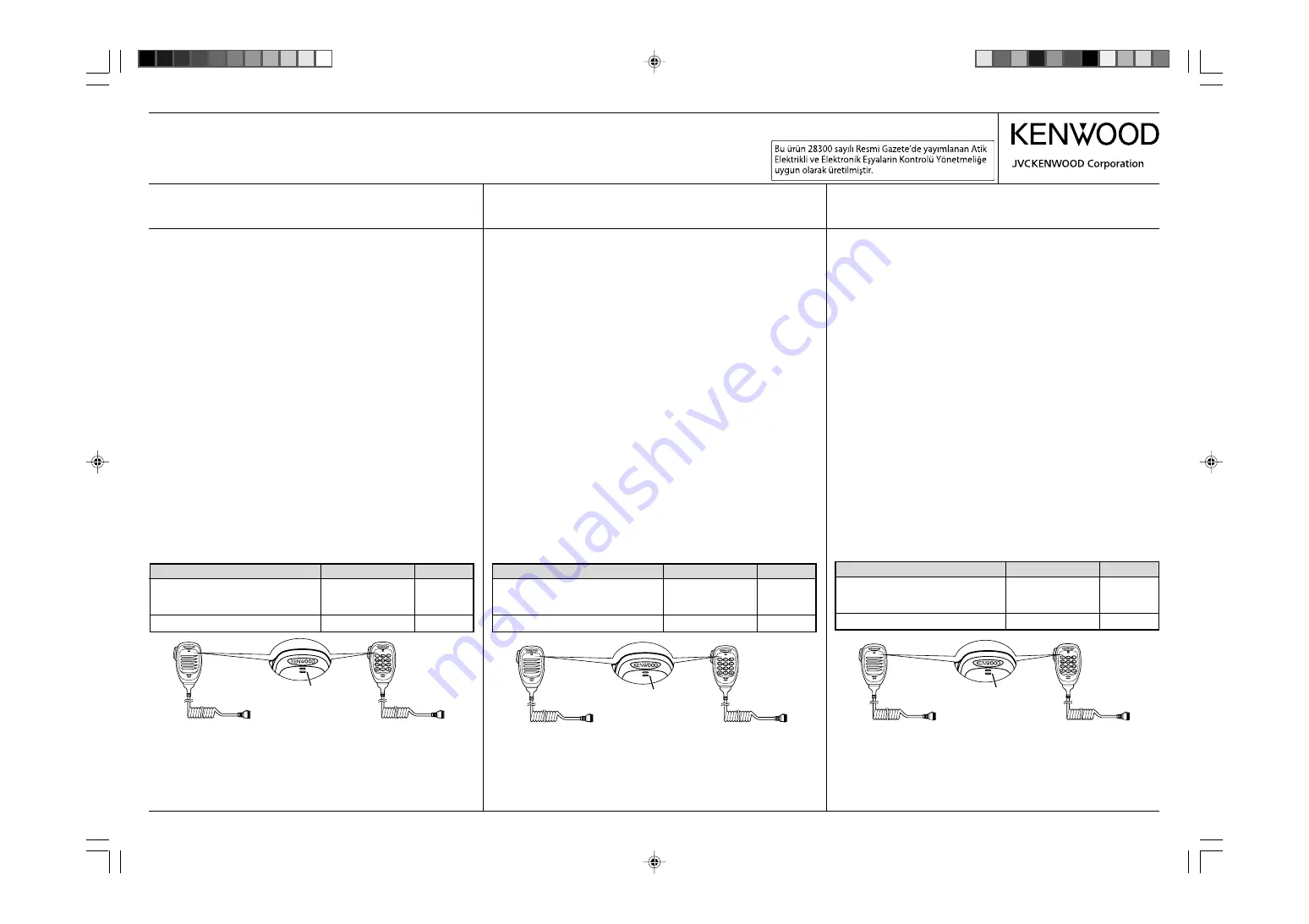 Kenwood KMC-35 Instruction Manual Download Page 2