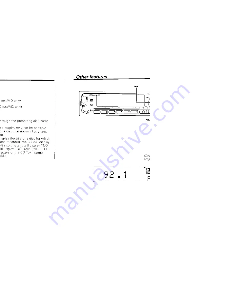 Kenwood KMD-71 Instruction Manual Download Page 24