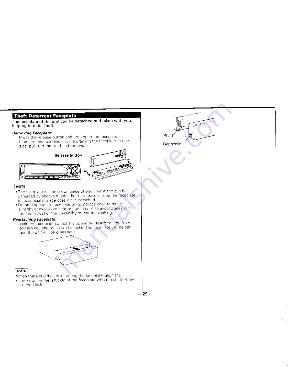 Kenwood KMD-71 Скачать руководство пользователя страница 29