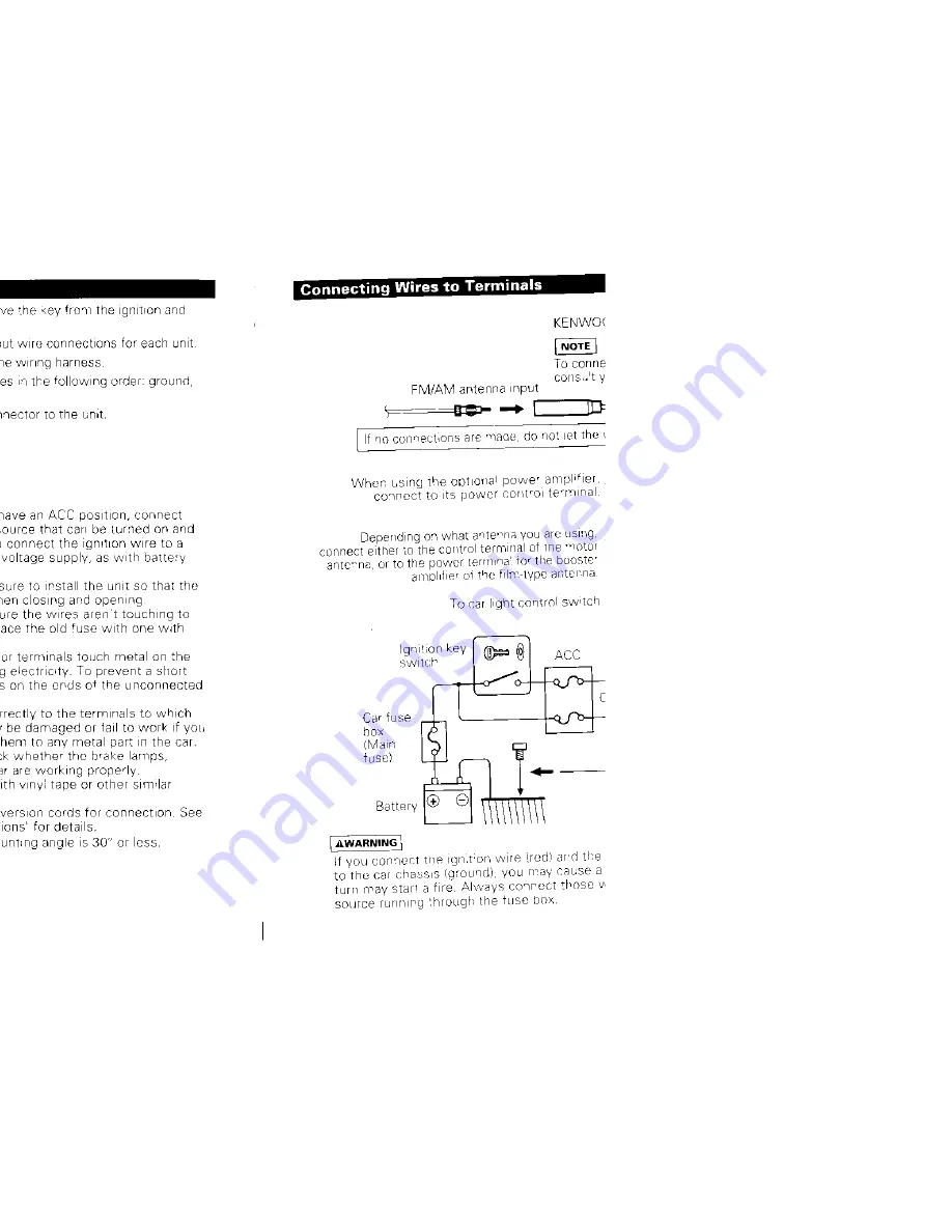 Kenwood KMD-71 Instruction Manual Download Page 30