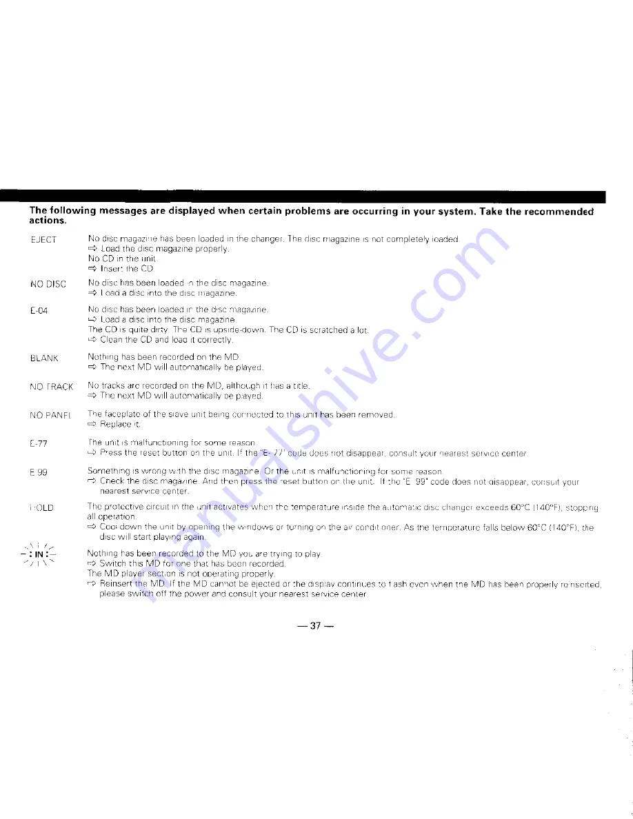 Kenwood KMD-71 Скачать руководство пользователя страница 37